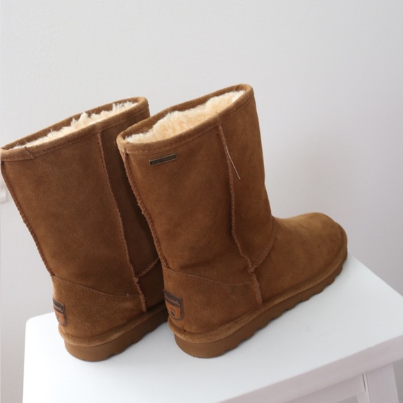NWOT BearPaw Tan Winter Boots with Cozy Lining Size 9 - Picture 5 of 12
